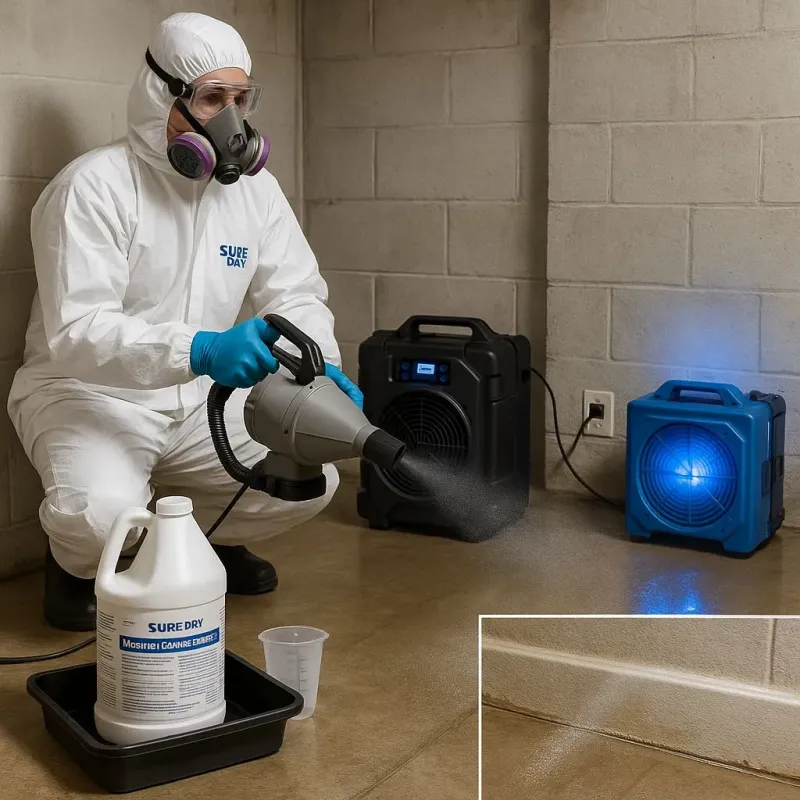 Sanitization and Odor Removal process in Vandalia, MO