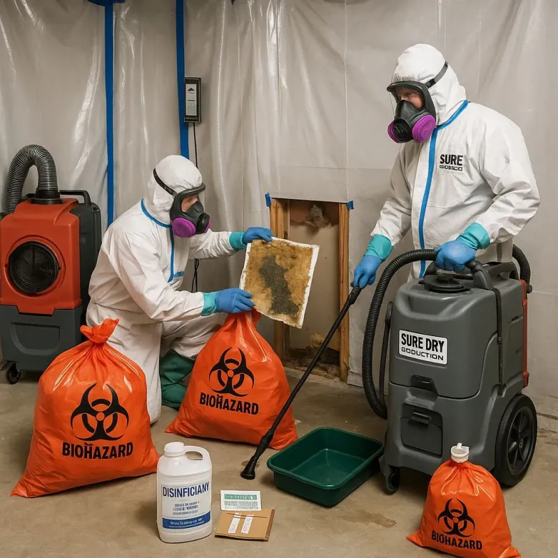 Contaminated Water Handling Protocols process in Vandalia, MO