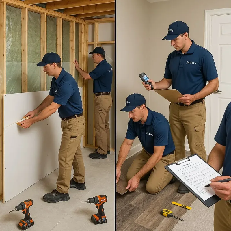 Repairs and Reconstruction process in Vandalia, MO