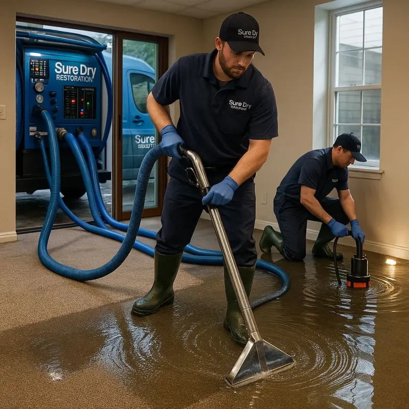 Water Extraction and Removal process in Vandalia, MO